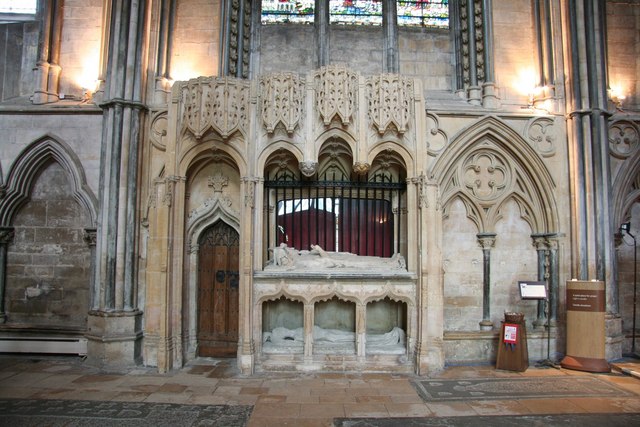 The Fleming Chantry at Lincoln Cathedral. Image by Richard Croft (via Wikimedia Commons)