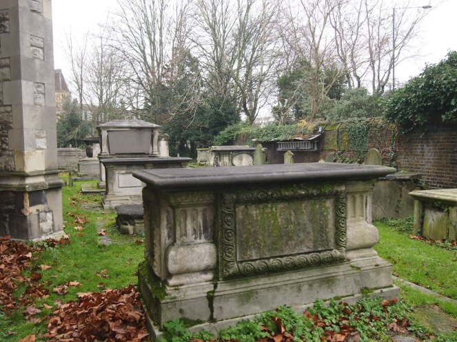 The tomb in the foreground is that of Bishop Henry Compton (1632-1713)