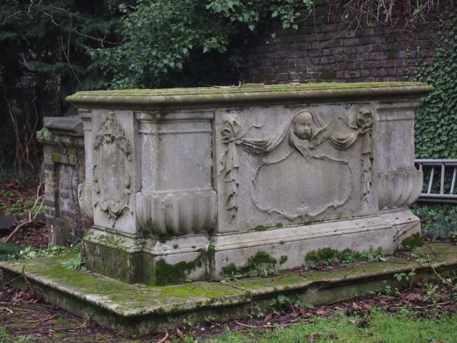Tomb of politician Francis Gashry (1702-1762)