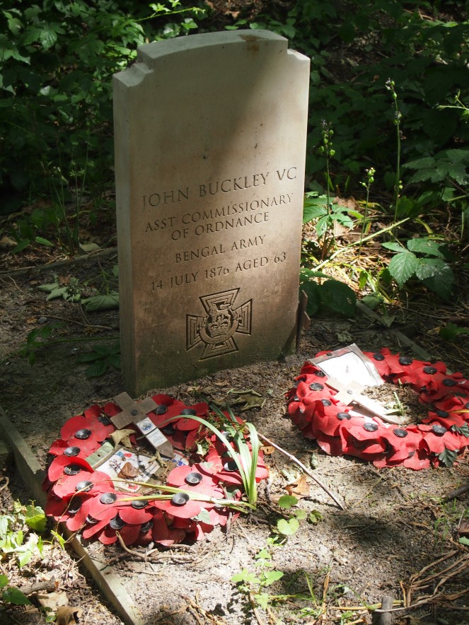 The grave of John Buckley VC