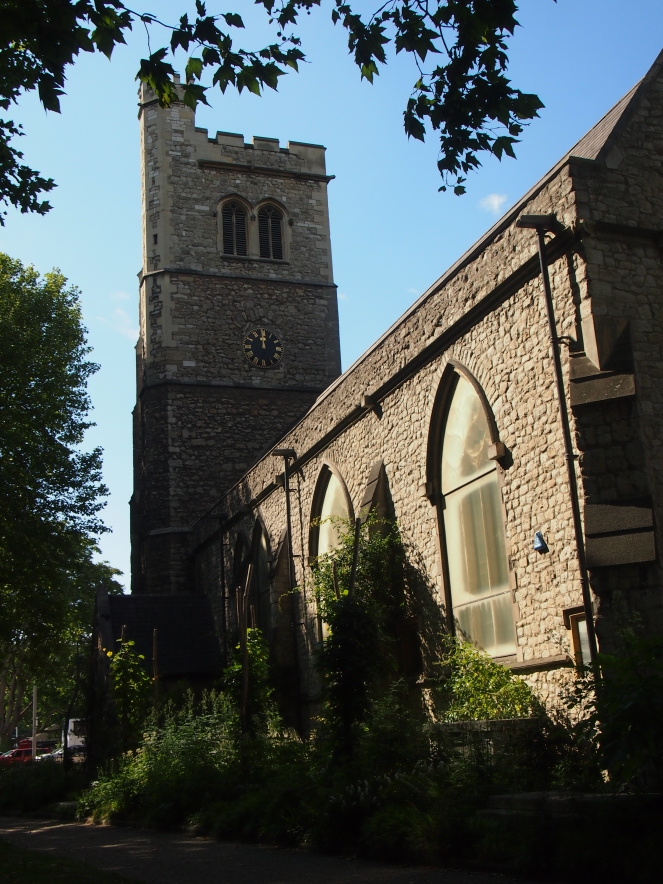 The former church of St Mary at Lambeth houses the Garden Museum